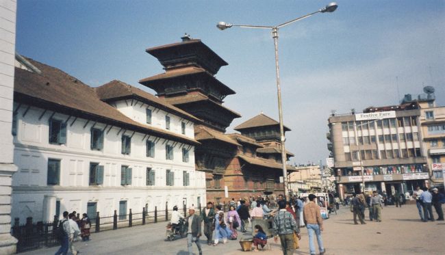 カトマンズの街並み