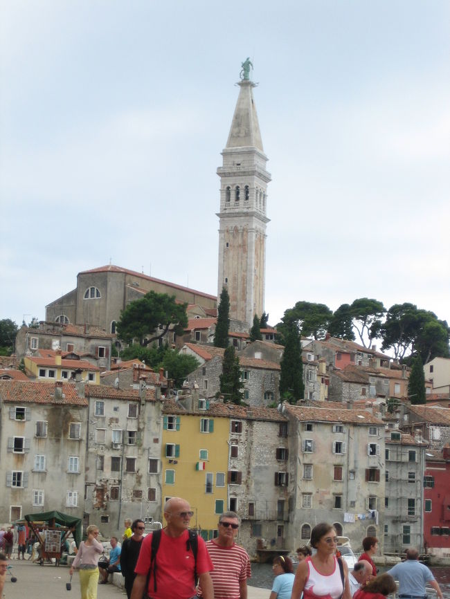 ロヴィニ；中世の街並みがそのまま残る　<br />　　　　　絵になる港町　