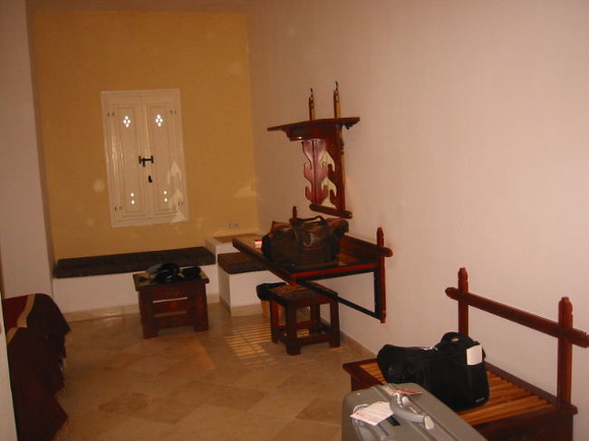 ホテルルームの装飾品がステキでした