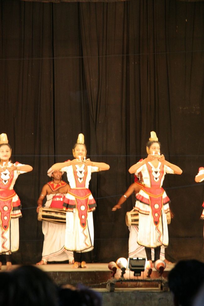 毎日11種類の踊りを1時間ぐらいで公演しています。