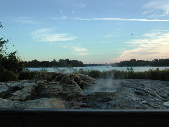 間欠泉のあるところ<br />中々お目にかかれない