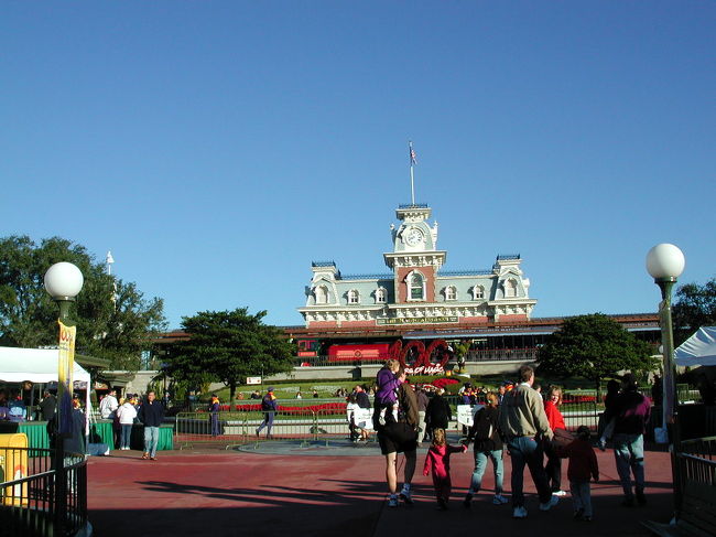 到着<br />今日も良い天気