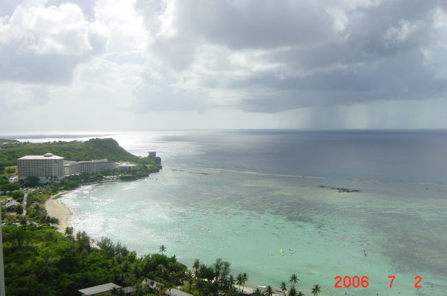 こちら側の景色が一番好きです。<br /><br />赤い屋根のホテルはヒルトンです