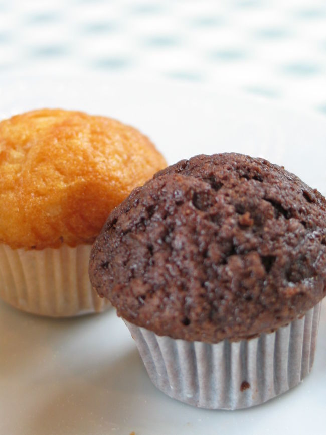 。。。が、かわいいマフィンも気になり食べちゃった^_^;