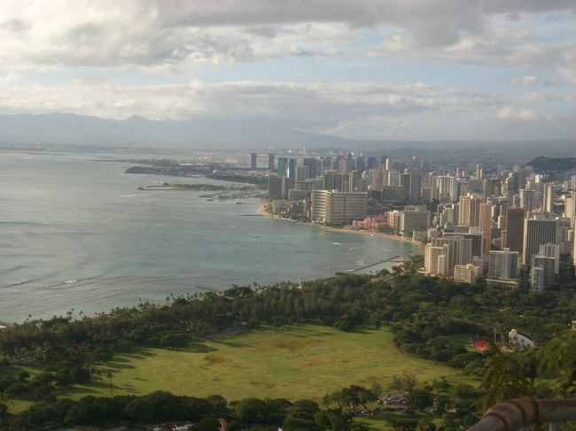 ダイヤモンドヘッドの頂上