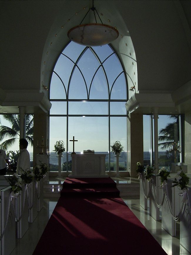 海が見える教会です