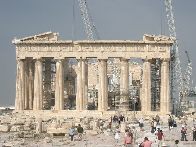 パルテノン神殿は工事と人の多さで興ざめ アテネ ギリシャ の旅行記 ブログ By Nomonomoさん フォートラベル