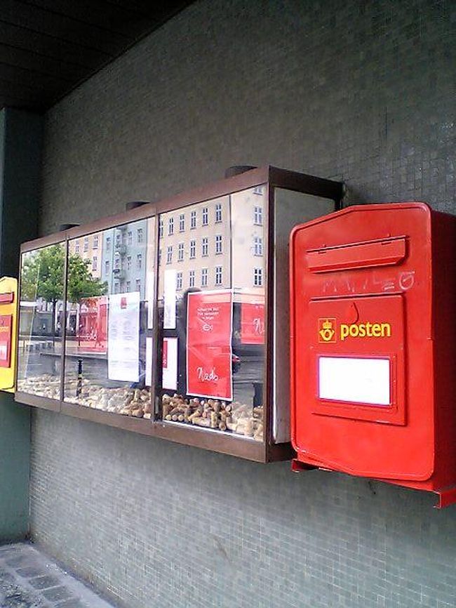 ノルウェーのポスト。