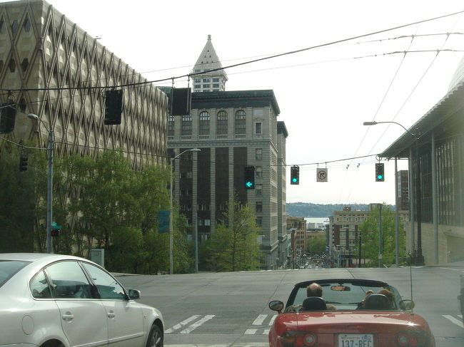 シアトルは、坂が多かったです。<br /><br />（写真は、セーフコ・フィールド付近）