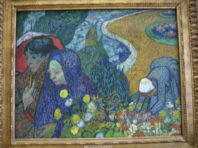 ゴッホ：「アルルの女」<br />