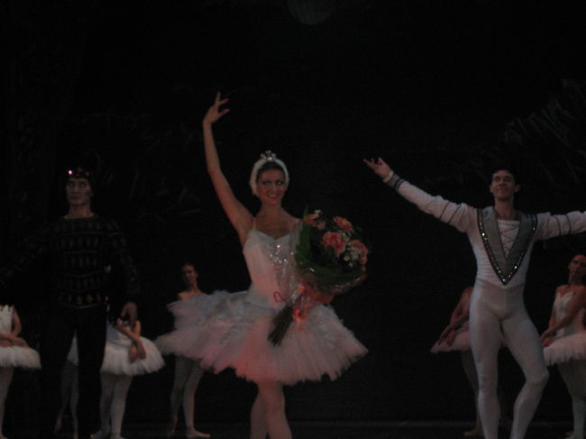 　バレエ「白鳥の湖」<br /><br />オーケストラピットの真後ろの座席で観る事が出来たので、感動も倍でした。