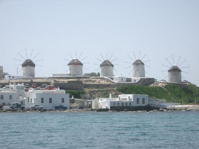 ミコノス島の風車は回るのでしょうか』ミコノス島(ギリシャ)の旅行記