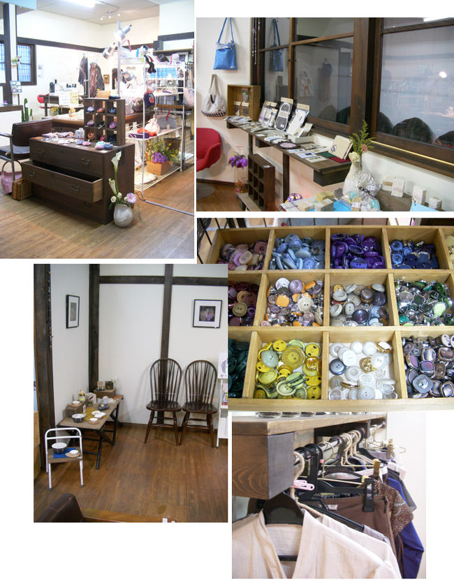 函館市弁天町に今年４月２６日にオープンしたばかりのお店、SUQスークです。<br />作家物だけを扱うセレクトショップです。<br />洋服、バッグ、陶器、アクセサリー、リメイク家具などを扱っています。<br />世界にひとつだけの素敵なものが手に入ります。<br /><br />場所は弁天町15-12　2F（1Fは箱館こっとう館）<br />tel.0138-22-6167<br />日、月＜12~18時＞<br />木、金、土＜15~20時＞<br />火、水定休