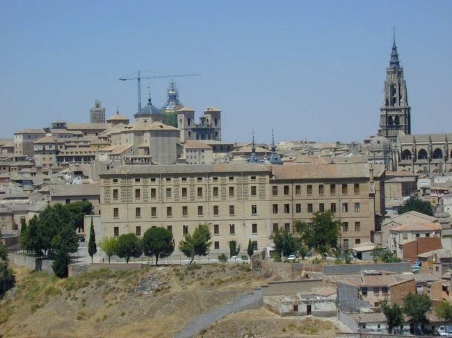 トレドの遠望です。