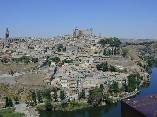 トレドの全景です。