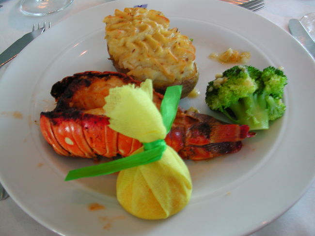 フォーマルはやっぱりロブスター<br />