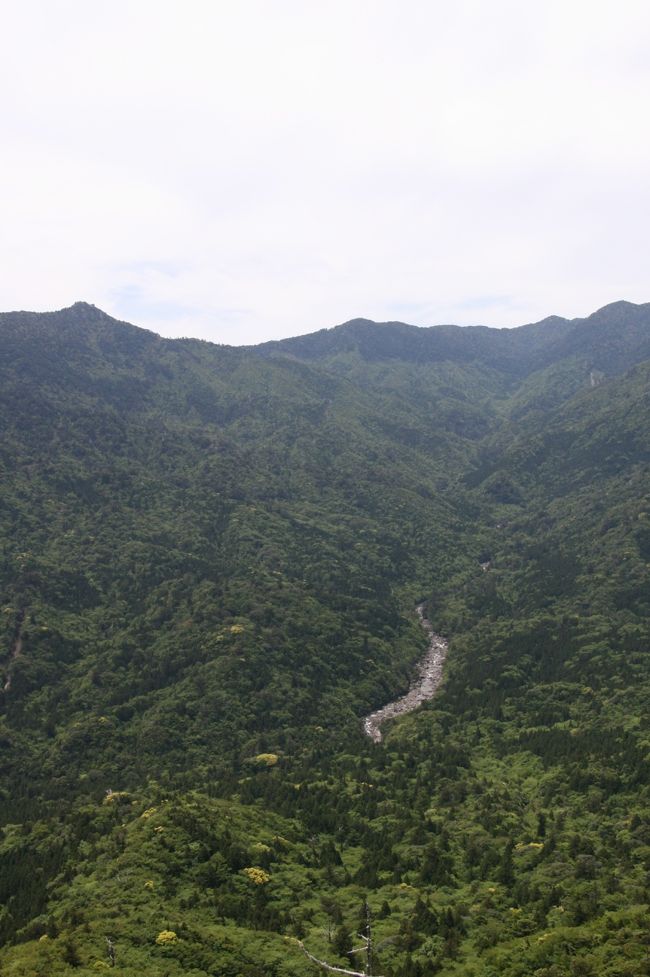 太鼓岩からの景色<br />う〜ん。。。かなりの高さなんだけど、伝わらないのが残念