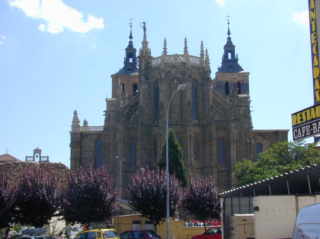 アストルガの大聖堂です。