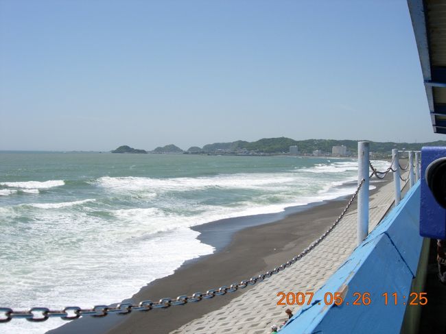 シーワールドから見た鴨川の海