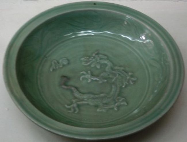 ビンテージトプカプ宮殿 イズニク陶器 大皿 47cm 絵皿 金彩 博物館 ビンテージトプカプ宮殿 イズニク陶器 大皿 47cm 絵皿 金彩 博物館
