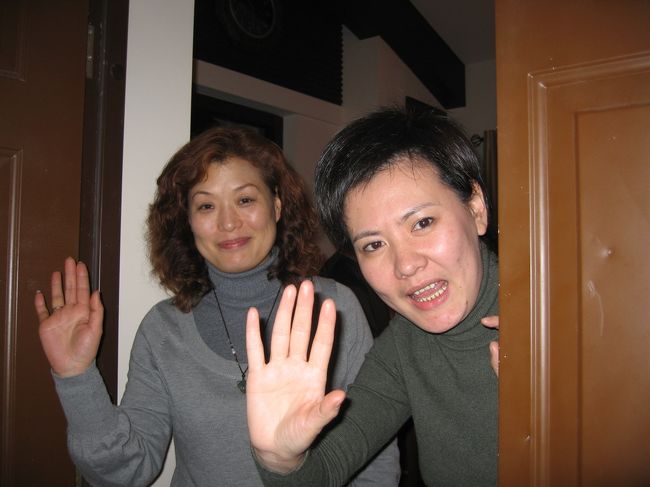 すっかりご馳走になってのお別れです。本当に有難うございました。翌日、Enちゃんのお話ですが、さすがに、グロッキーになられたようです。