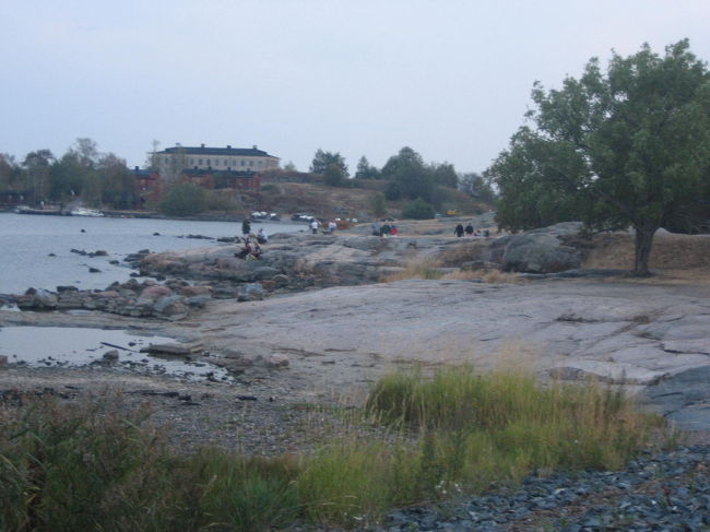 カフェ・ウルスラからの風景。