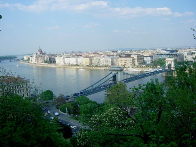 くさり橋やペスト側の街