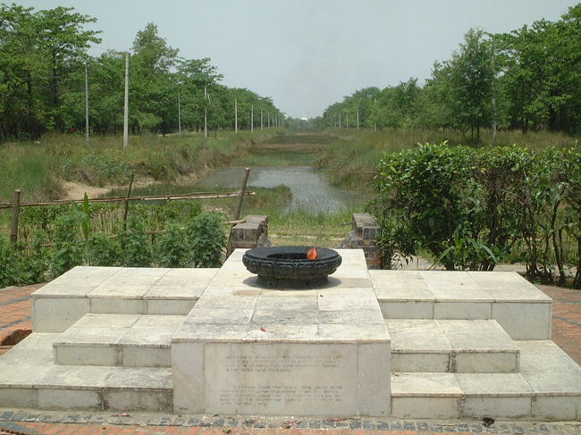 世界平和の灯です。