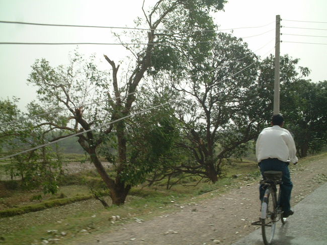 電気のないルンビニで1泊して、カトマンズに戻ります。