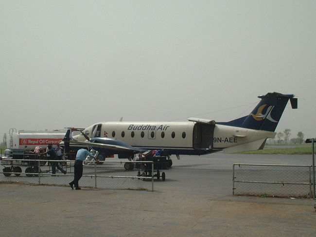 ブッダエアーは往復ともオンタイムです。