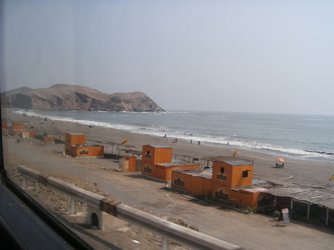 海岸も走ります。