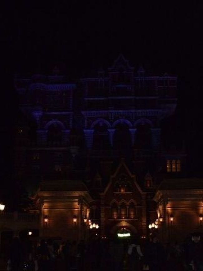 タワー・オブ・テラー<br />暗すぎてよく見えない写真になっちゃった