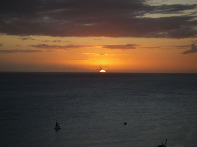 2006年最後の夕日