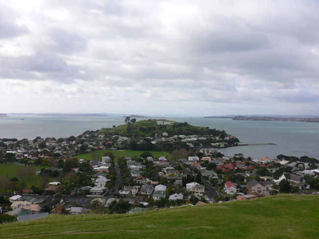 『マウントビクトリア』<br />頂上に到着なのだ。