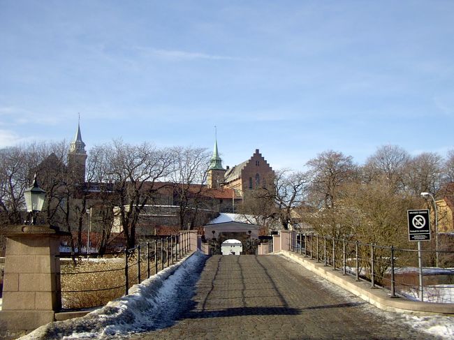 アーケシュフース城です。現在は要人を迎える晩餐会に使われるそうで、最近も天皇陛下がここを訪れているニュースを見たような記憶があります。