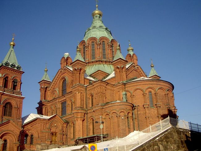 ロシア正教の教会、ウスペンスキー寺院です。