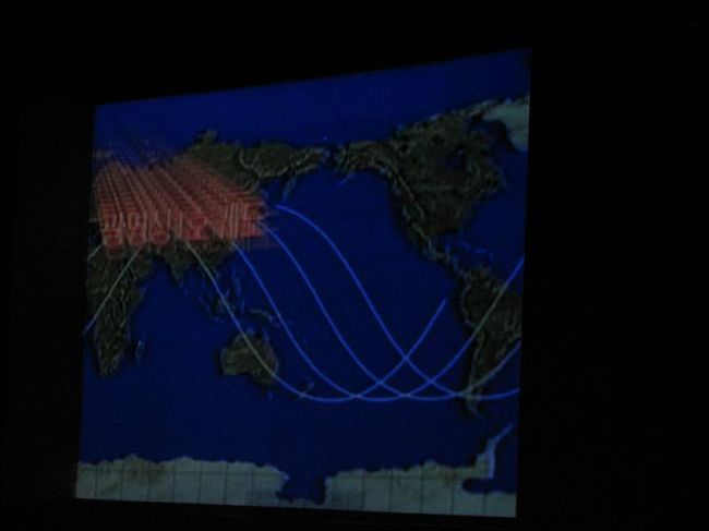 こんなに、地球を廻ったらしい