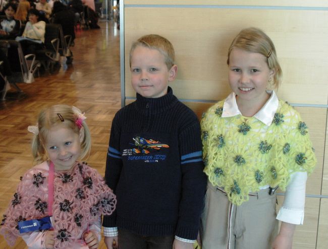 ヘルシンキ空港待合室のスナップ写真。 