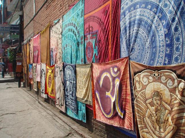 タメル地区に到着。