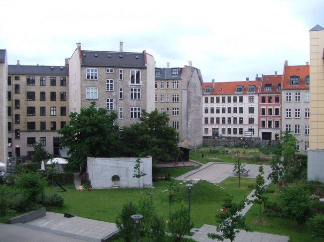 客室からの眺め。