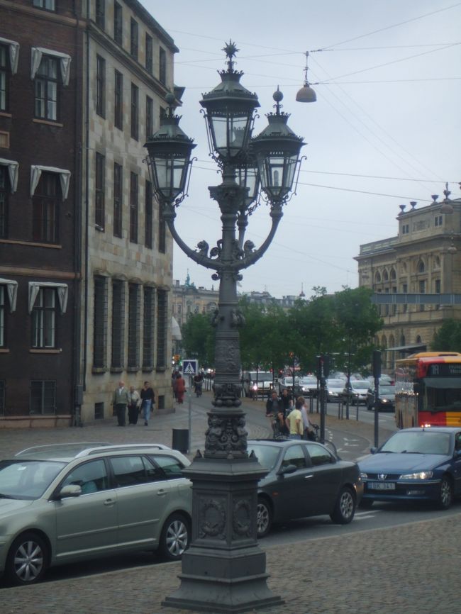 お洒落な街灯です。