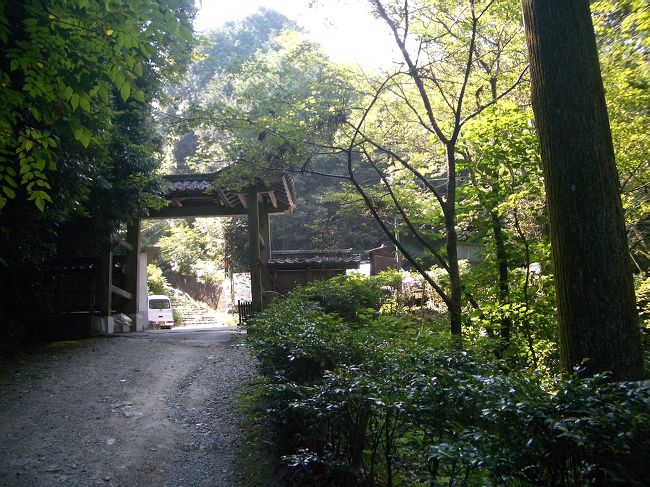 ■想い出さがし奈良１１５０ｋｍの旅<br /><br />●吉野如意輪寺<br />　山門を下って・・・。