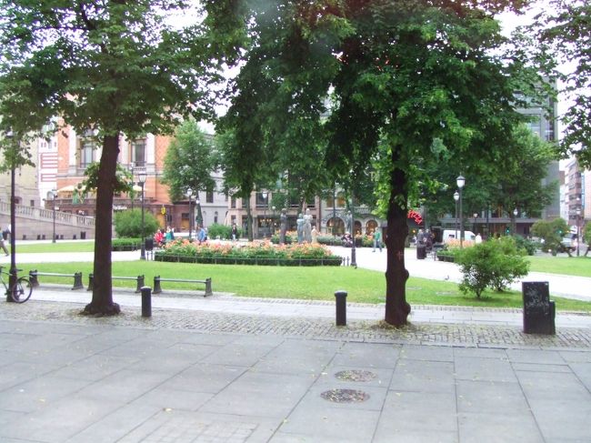 オスロの街並。（バスから撮りました）