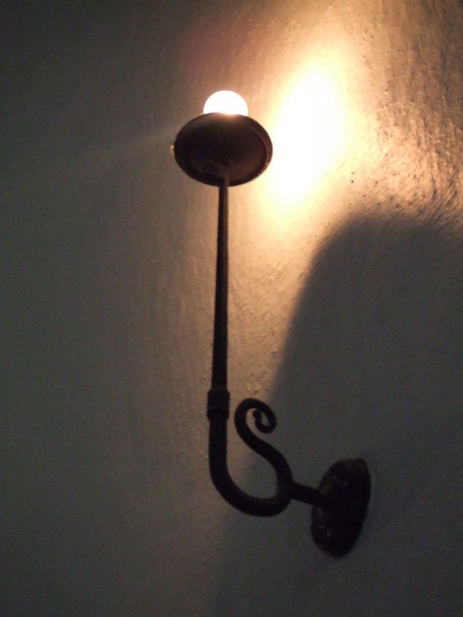 シンプルで上品な灯りも印象的でした。