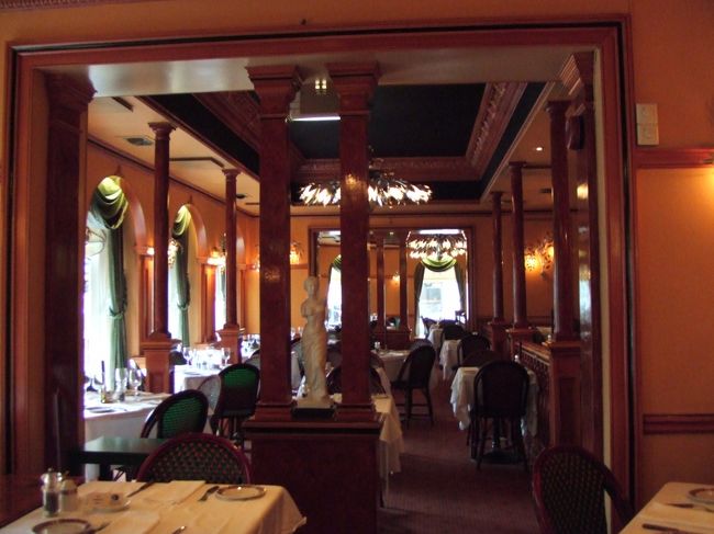 高級レストランのようです。