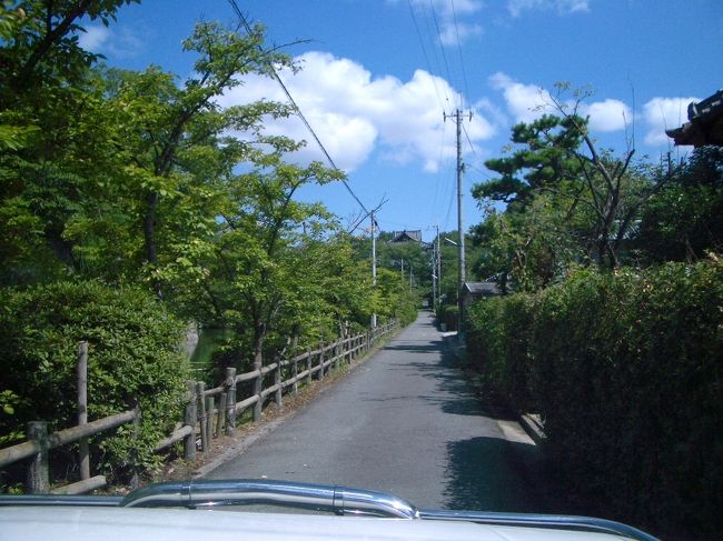 ■想い出さがし奈良１１５０ｋｍの旅<br /><br />●大和郡山城<br />　堀沿いの細い路地が追手門まで続きます。
