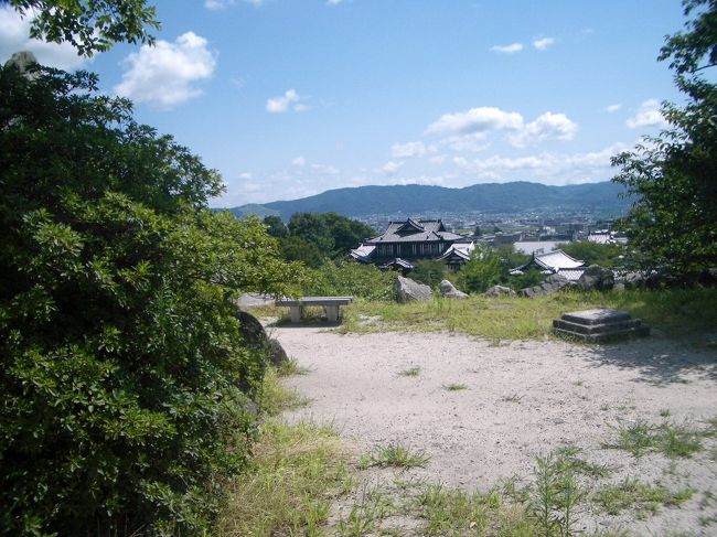 ■想い出さがし奈良１１５０ｋｍの旅<br /><br />●大和郡山城跡<br />「天守台」