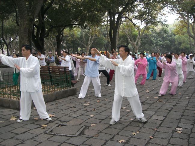 太極拳やってたー！！<br /><br />なんか感動だし☆☆