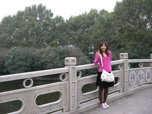 魯迅公園内で☆<br /><br />意外と広い公園でした！！