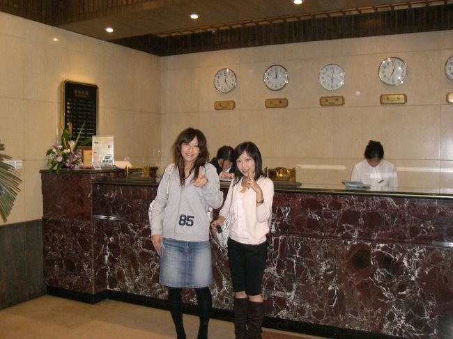 ホテルのロビーで☆<br /><br />お世話になりました♪♪